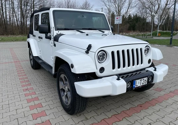 Jeep Wrangler cena 106000 przebieg: 146900, rok produkcji 2016 z Lublin małe 466